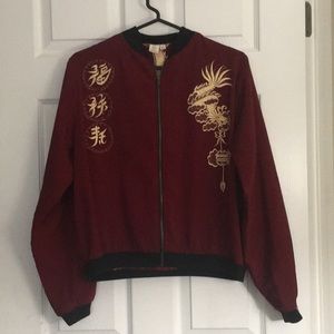 embroidered dragon jacket